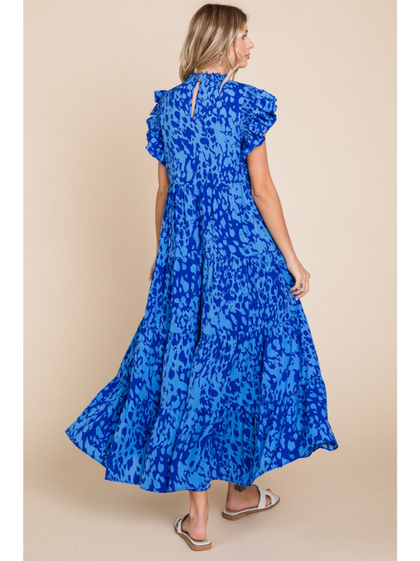 Why So Blue? Maxi Dress